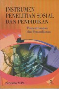 Instrumen Penelitian Sosial dan Pendidikan