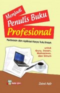 Menjadi Penulis Buku Profesional