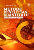 Metode Penelitian Kuantitatif Dalam Riset Komunikasi