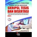 Petunjuk praktis penelitian ilmiah untuk menyusun SKrips, Tesis dan disertasi