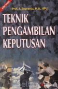 Teknik Pengambilan Keputusan cetakan ketiga